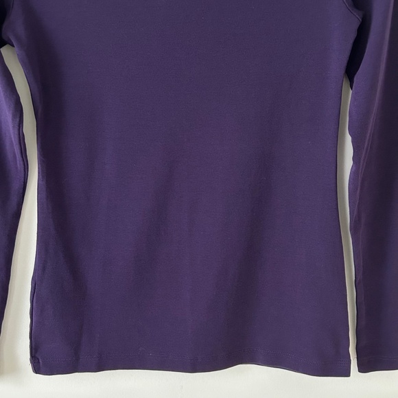 LOGG H&M 100% Cotton Purple Crewneck Long Sleeve Tee - Picture 12 of 16